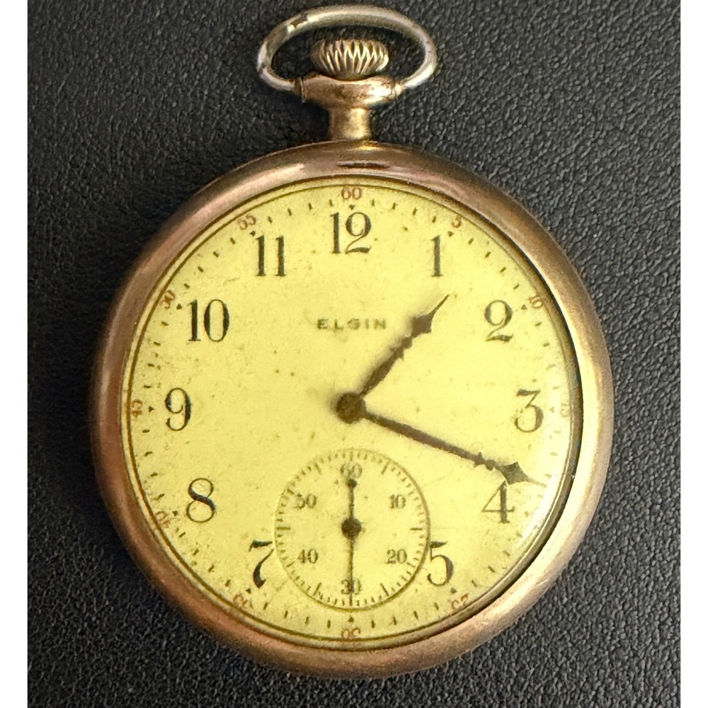 Elgin Pocket Watch FOR PARTS OR REPAIR